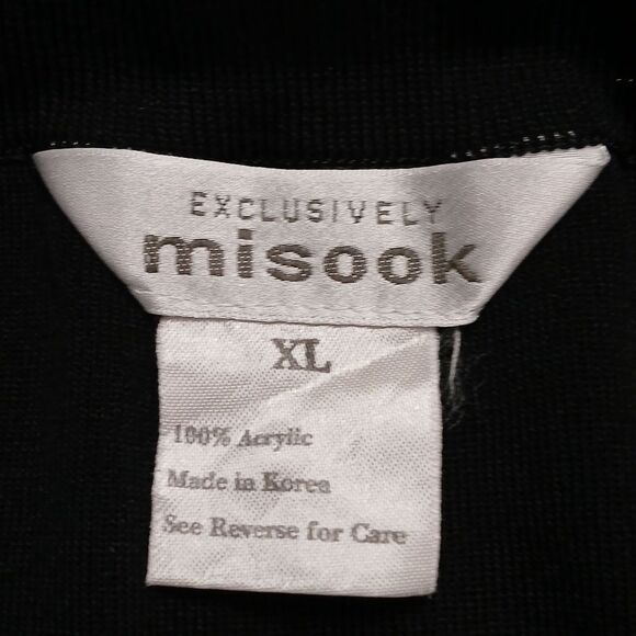 Exclusively Misook  acrylic pull-on business casual knee length skirt Sz XL - Picture 7 of 7